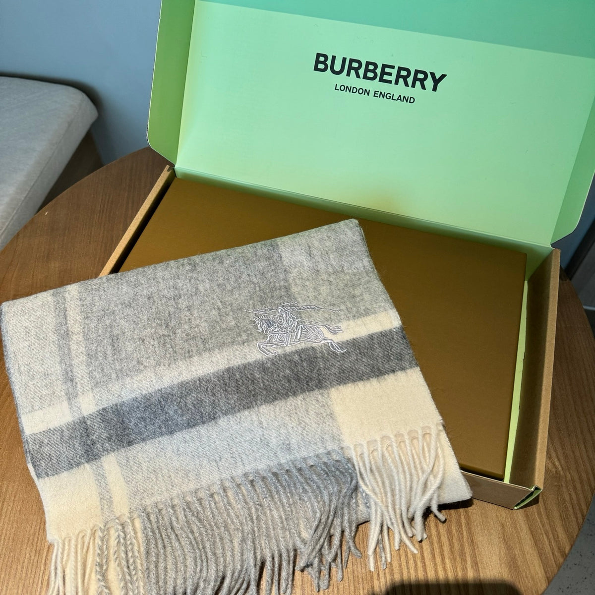 velvet stylish Scarf for men - alternate angle view 3