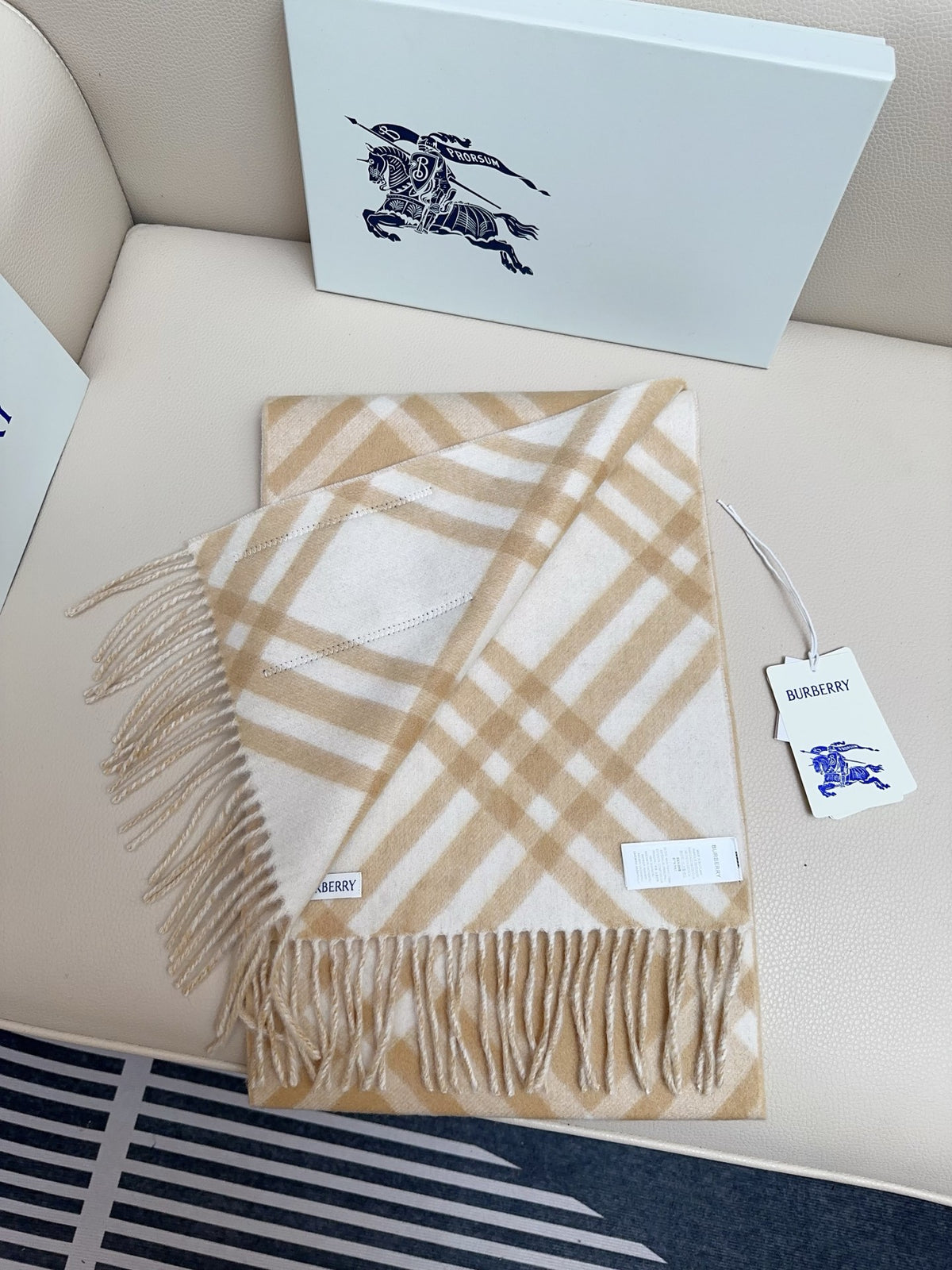 velvet stylish Scarf for men - alternate angle view 3
