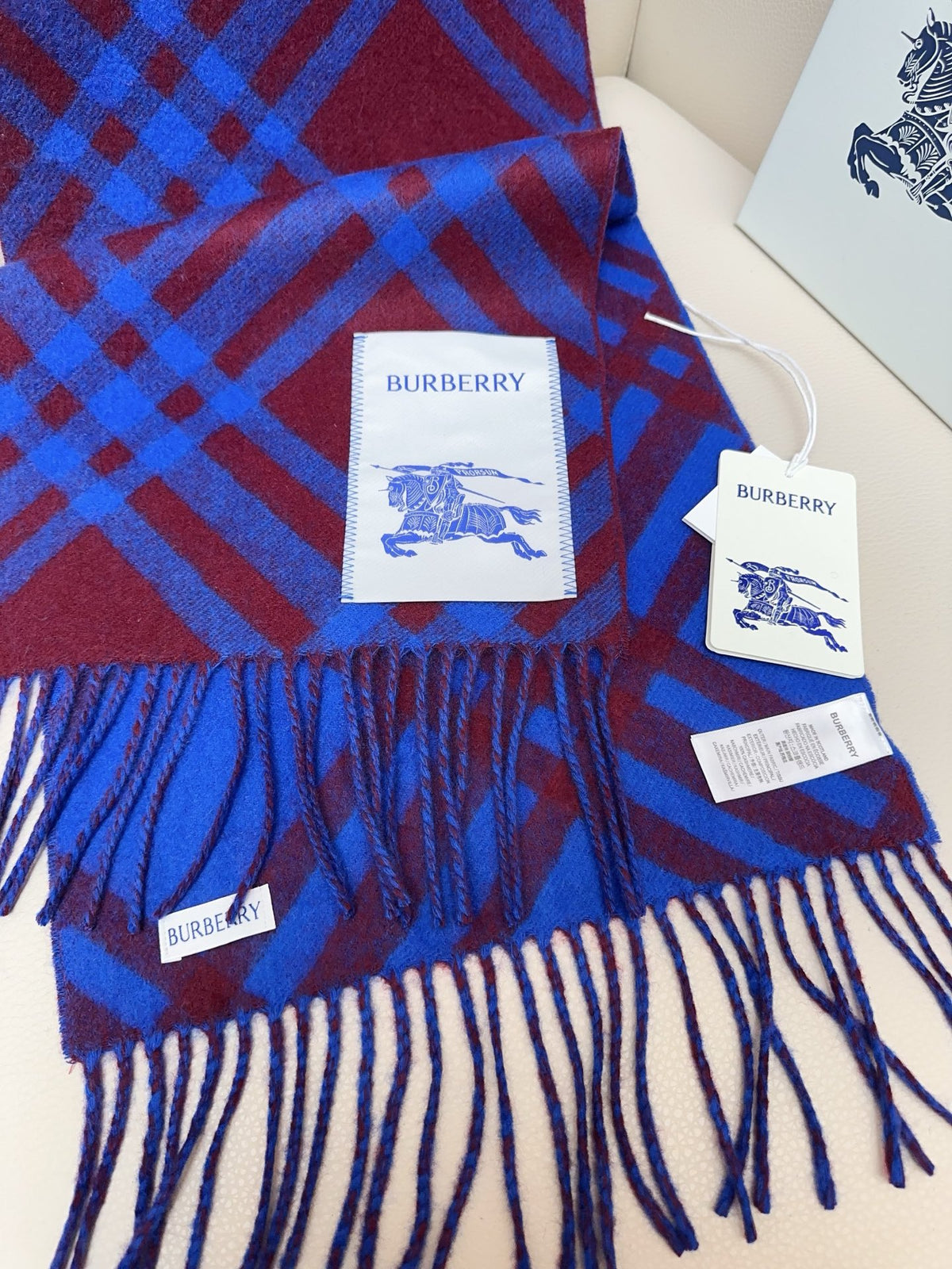 velvet stylish Scarf for men - alternate angle view 6