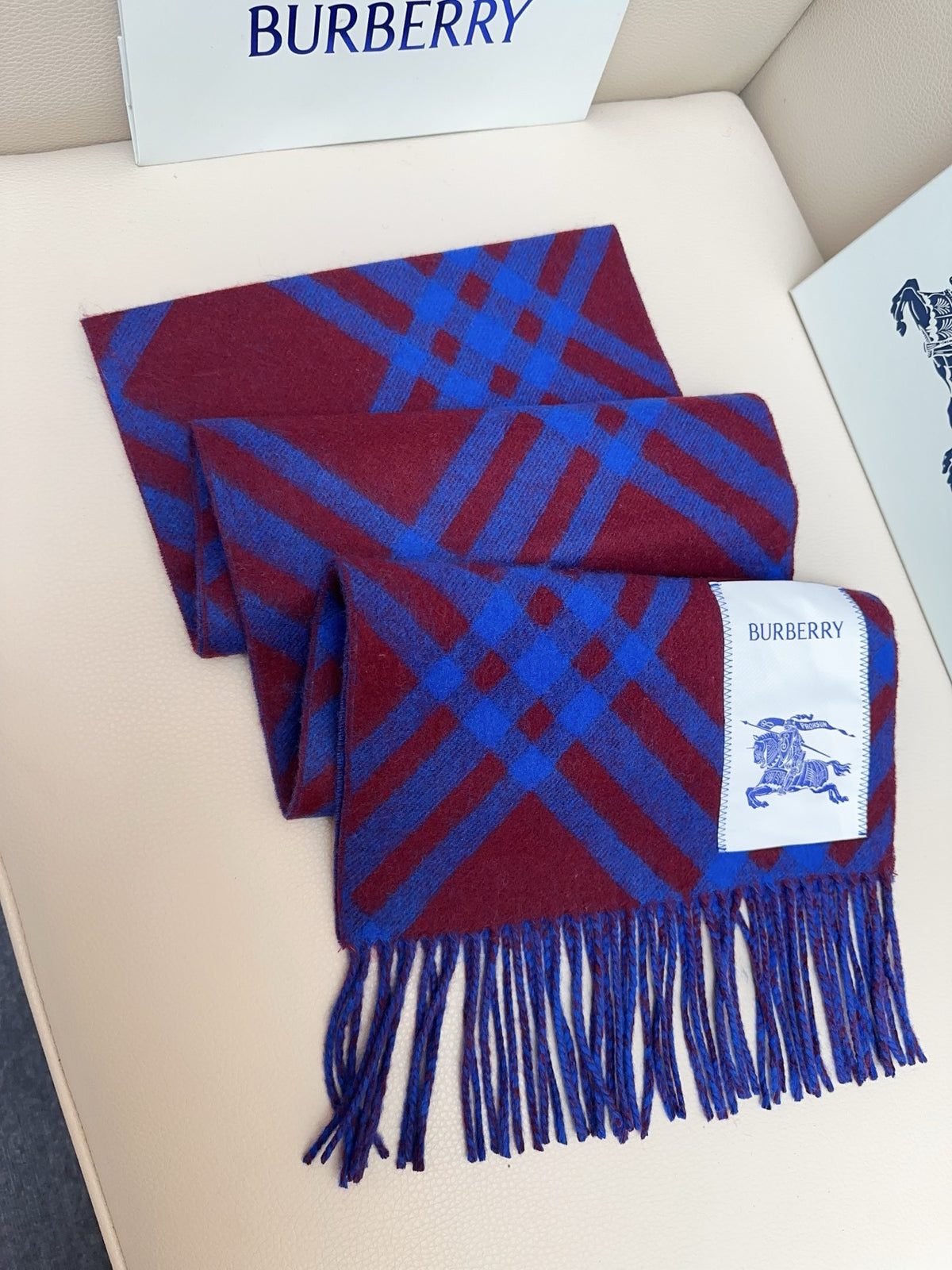velvet stylish Scarf for men - alternate angle view 3
