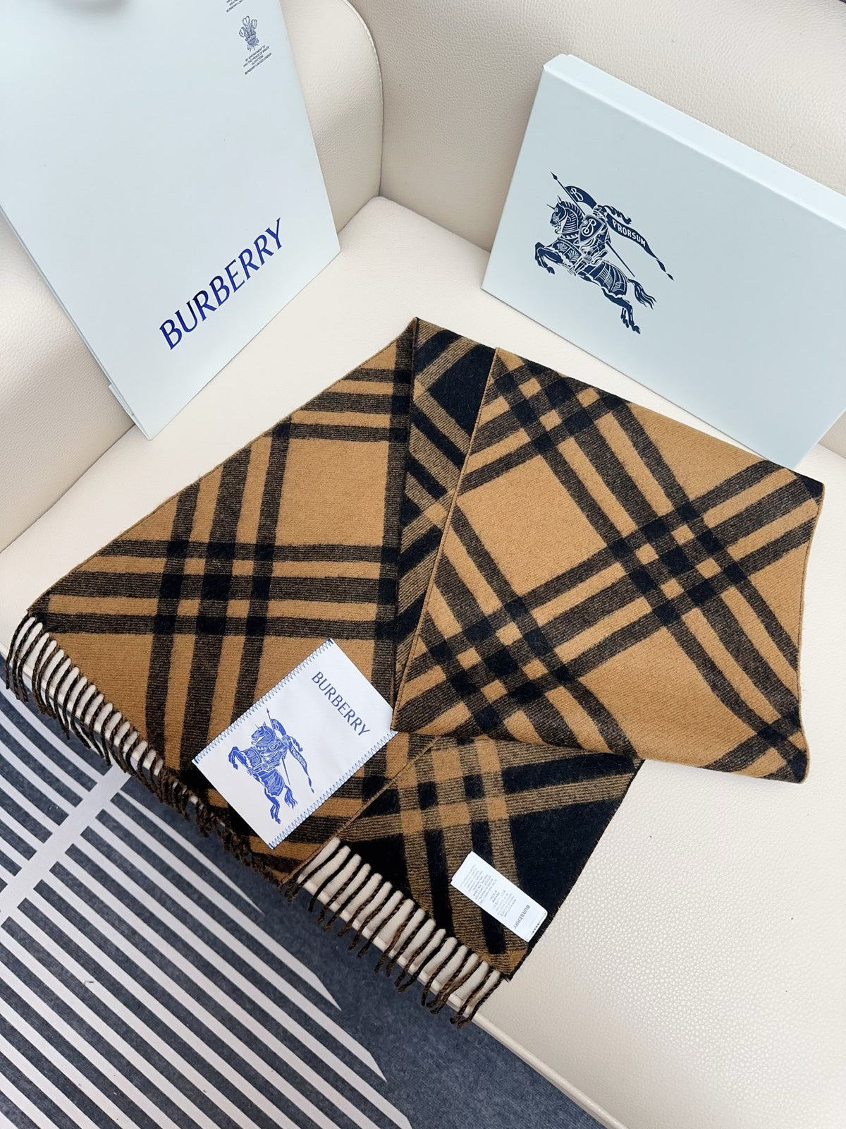 velvet stylish Scarf for men - alternate angle view 7