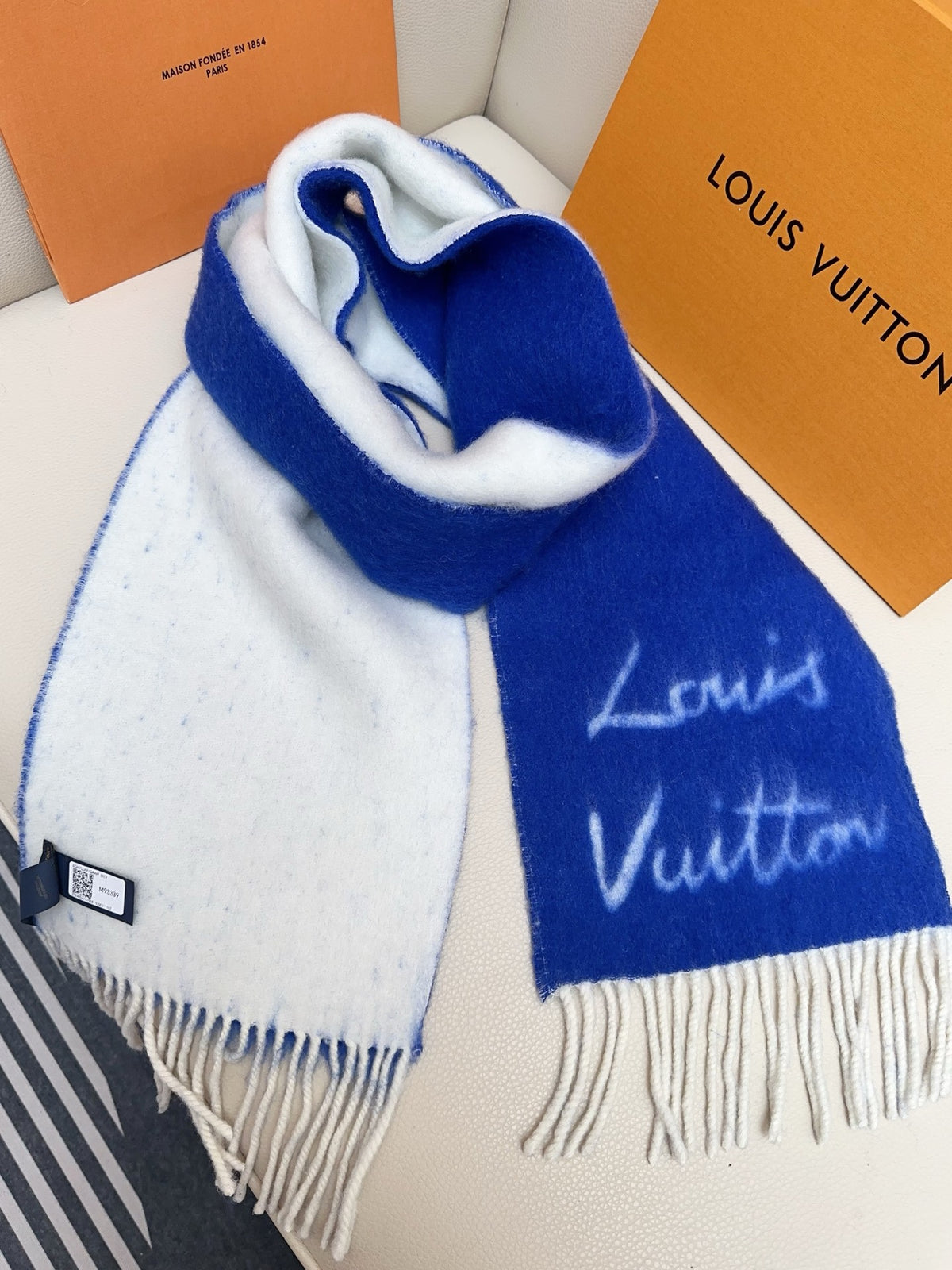 camel velvet floral Scarf for women - alternate angle view 7