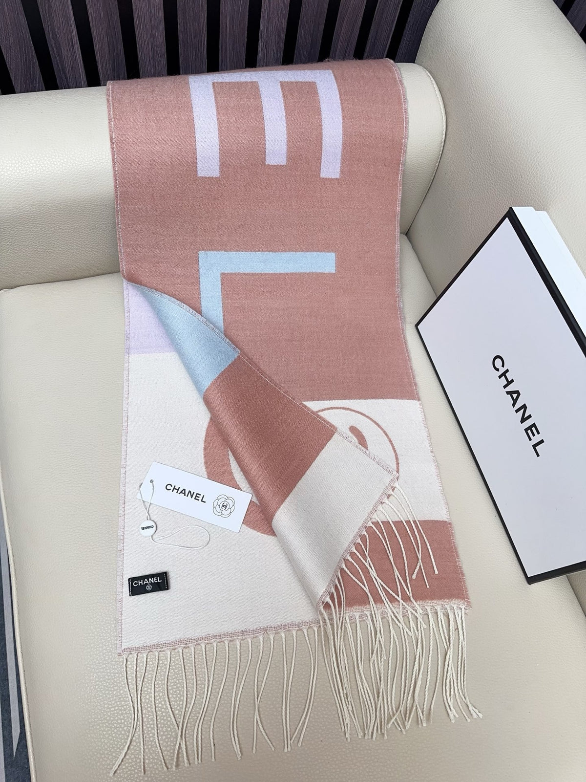 wool delicate Scarf for women - alternate angle view 5