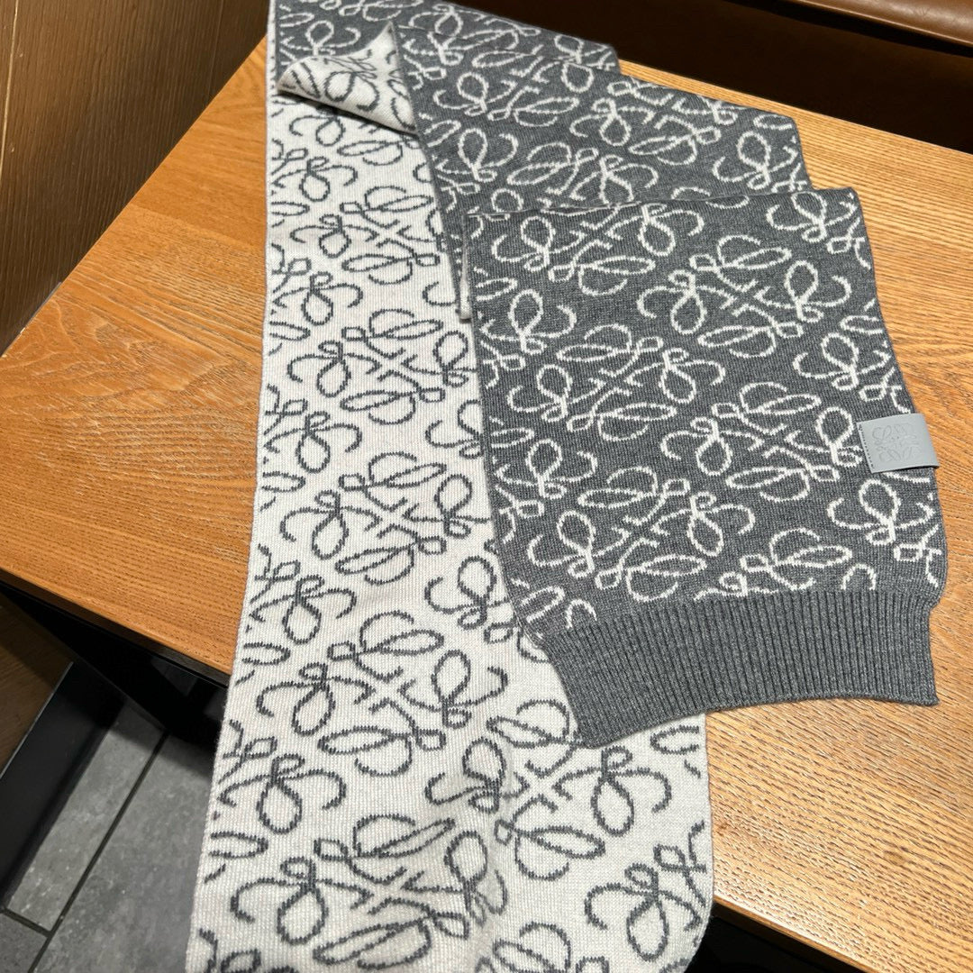 velvet floral Scarf for men - alternate angle view 7