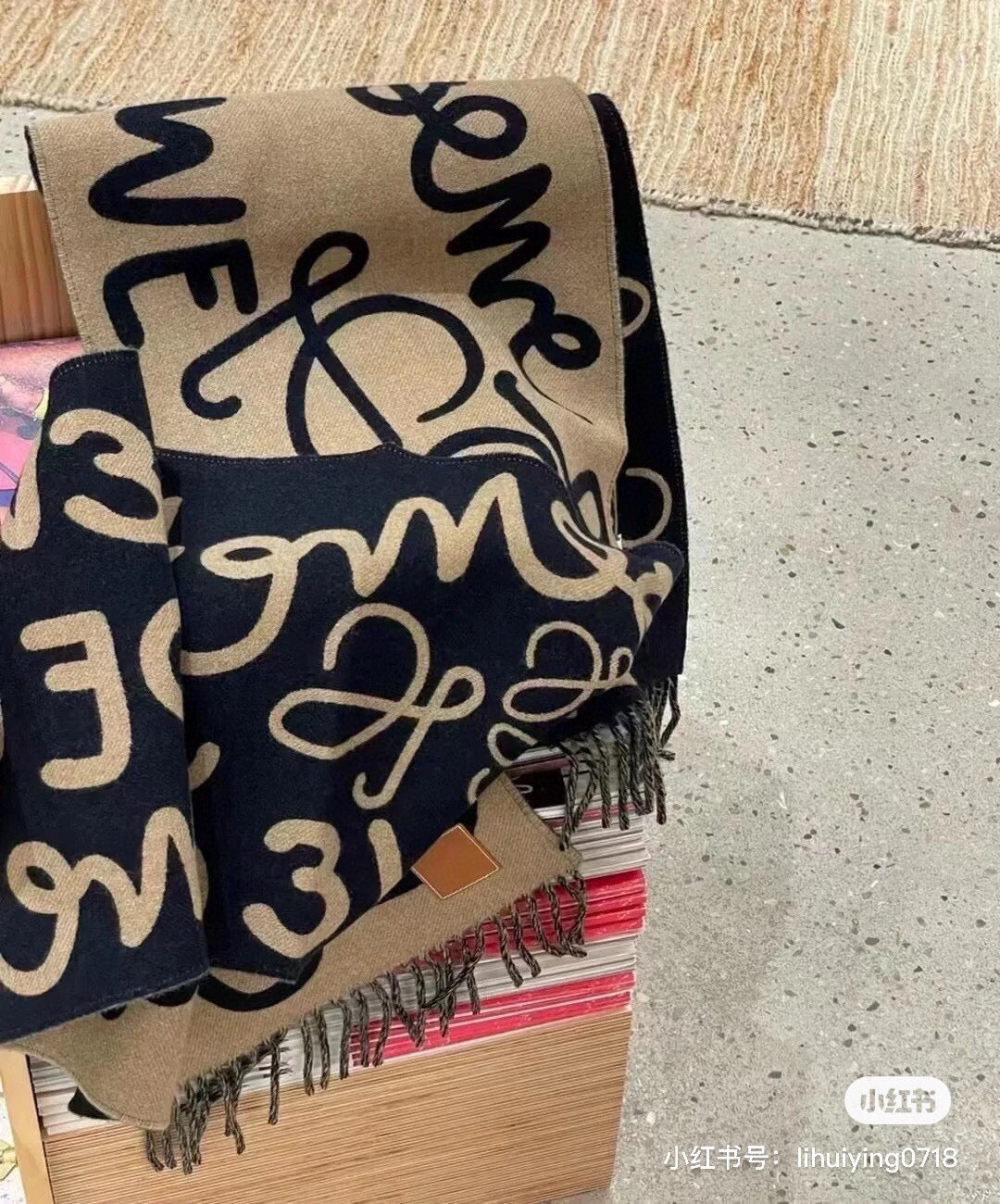 luxury Scarf for women - product detail view