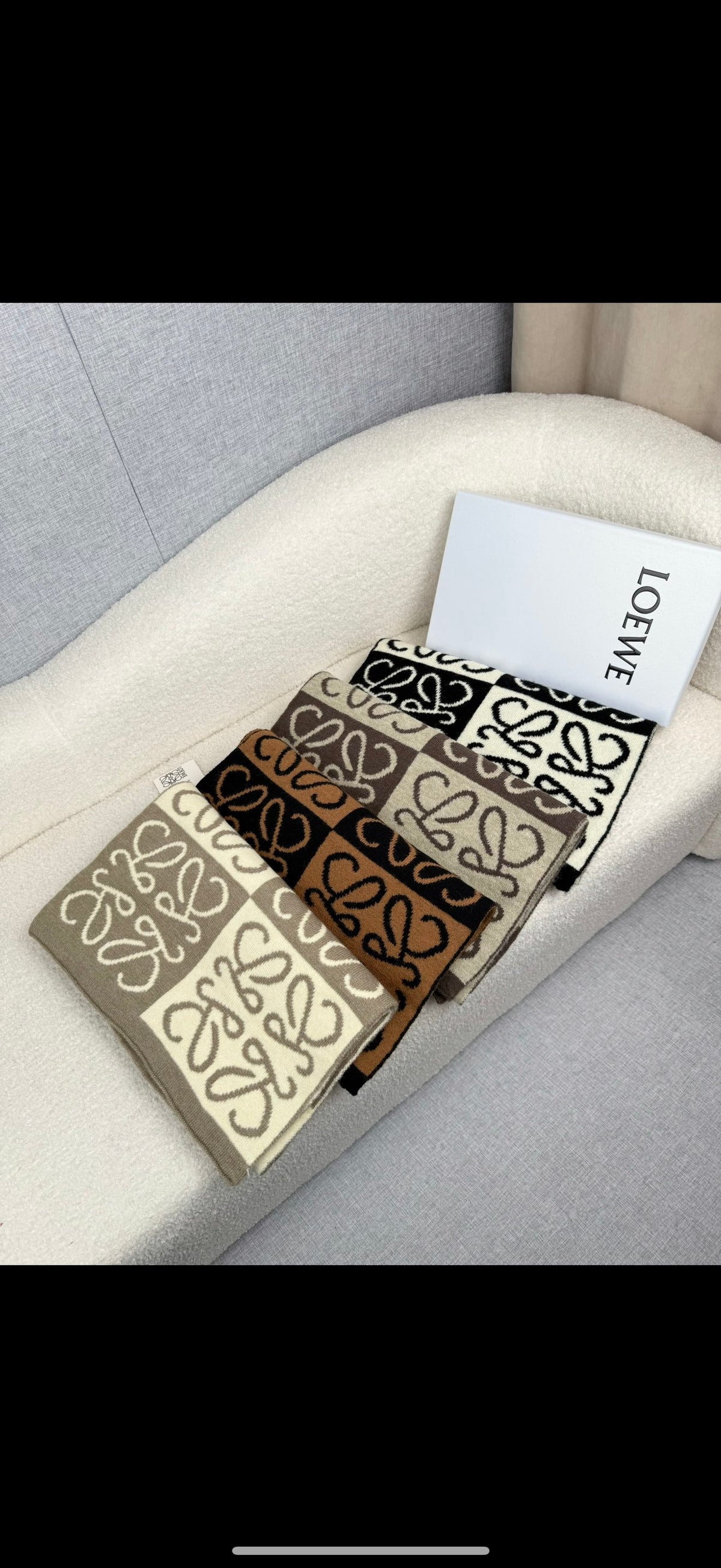 velvet floral Scarf for women - product detail view