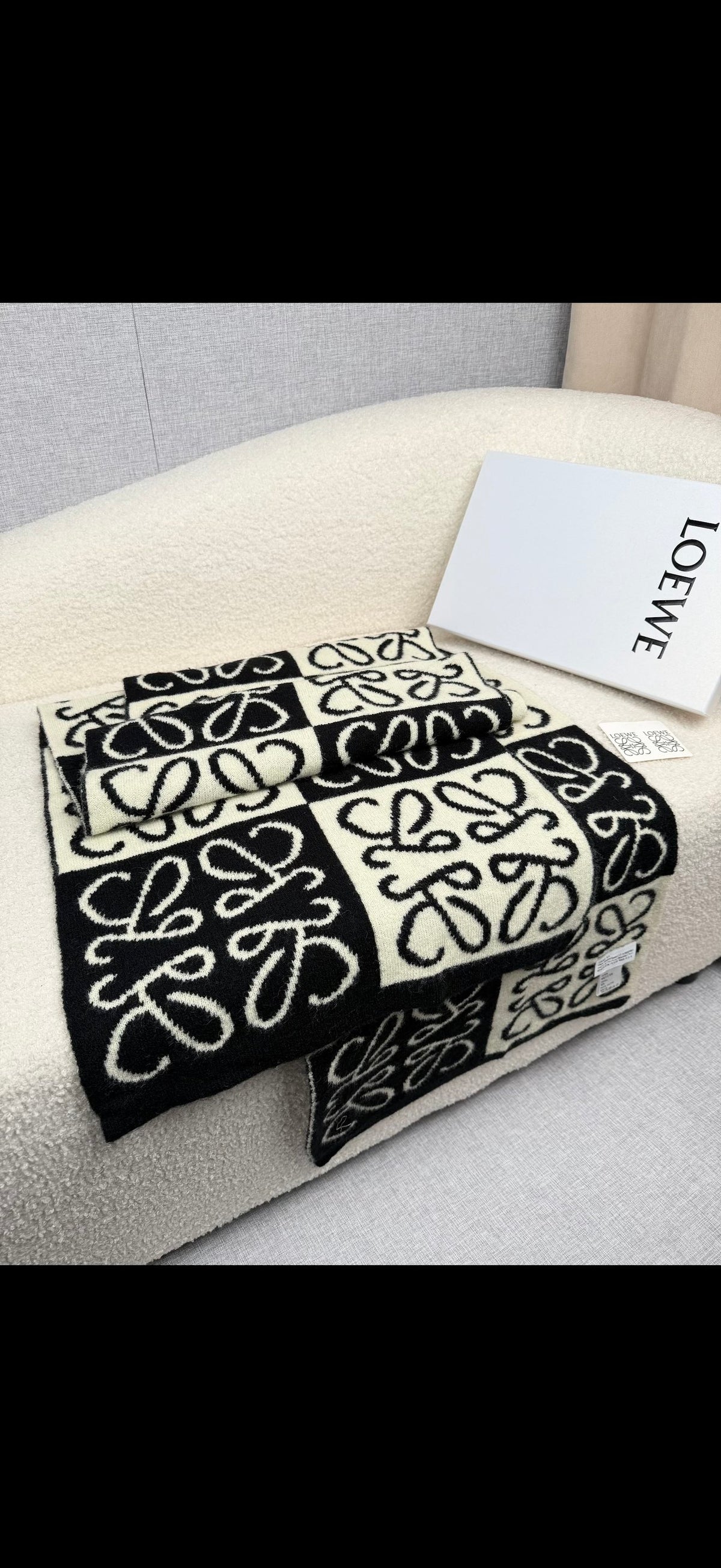 velvet floral Scarf for women - alternate angle view 6