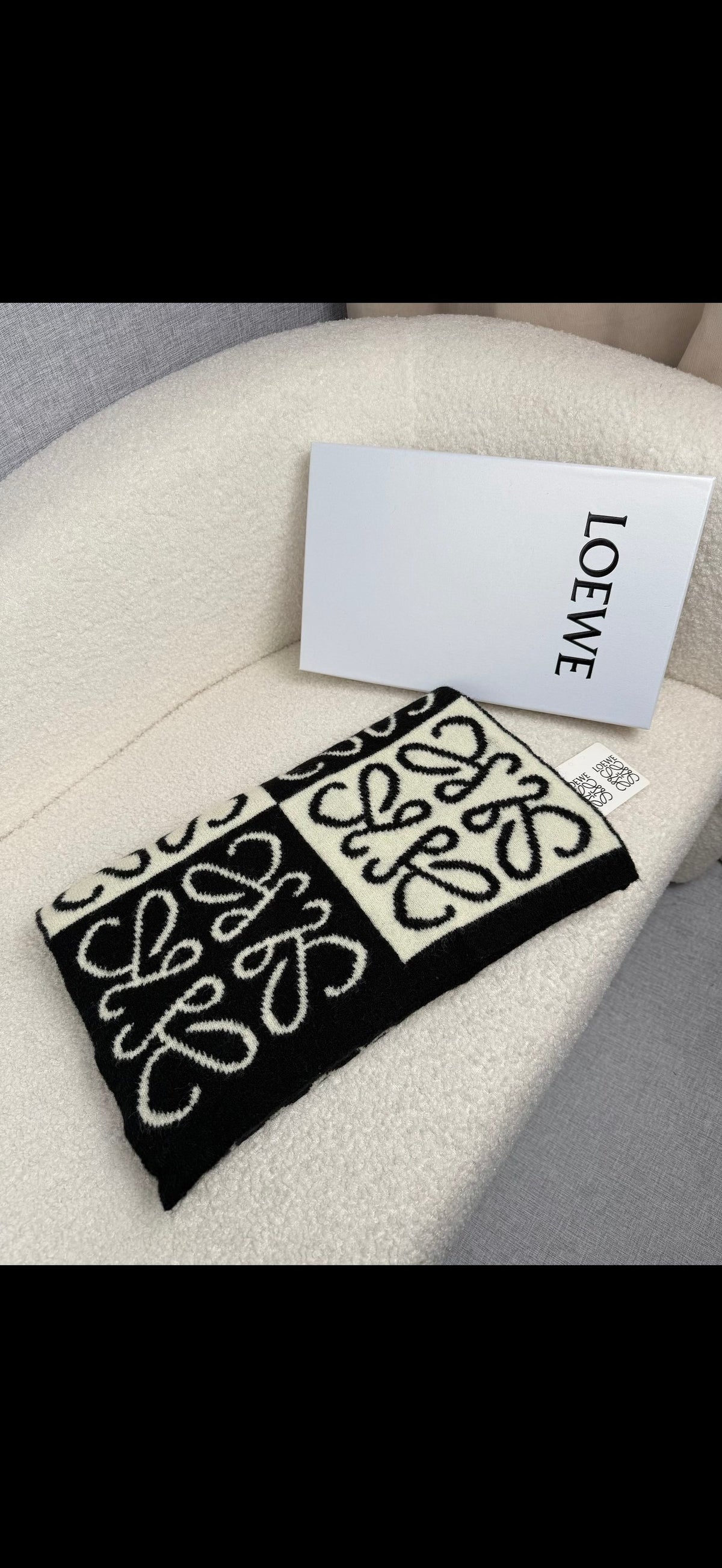velvet floral Scarf for women - alternate angle view 2
