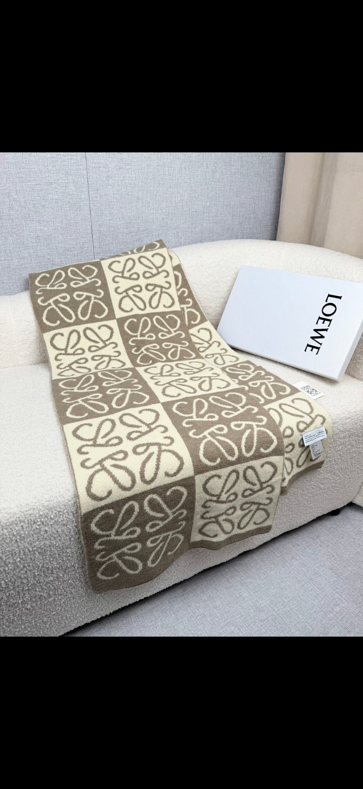 velvet floral Scarf for women - alternate angle view 6