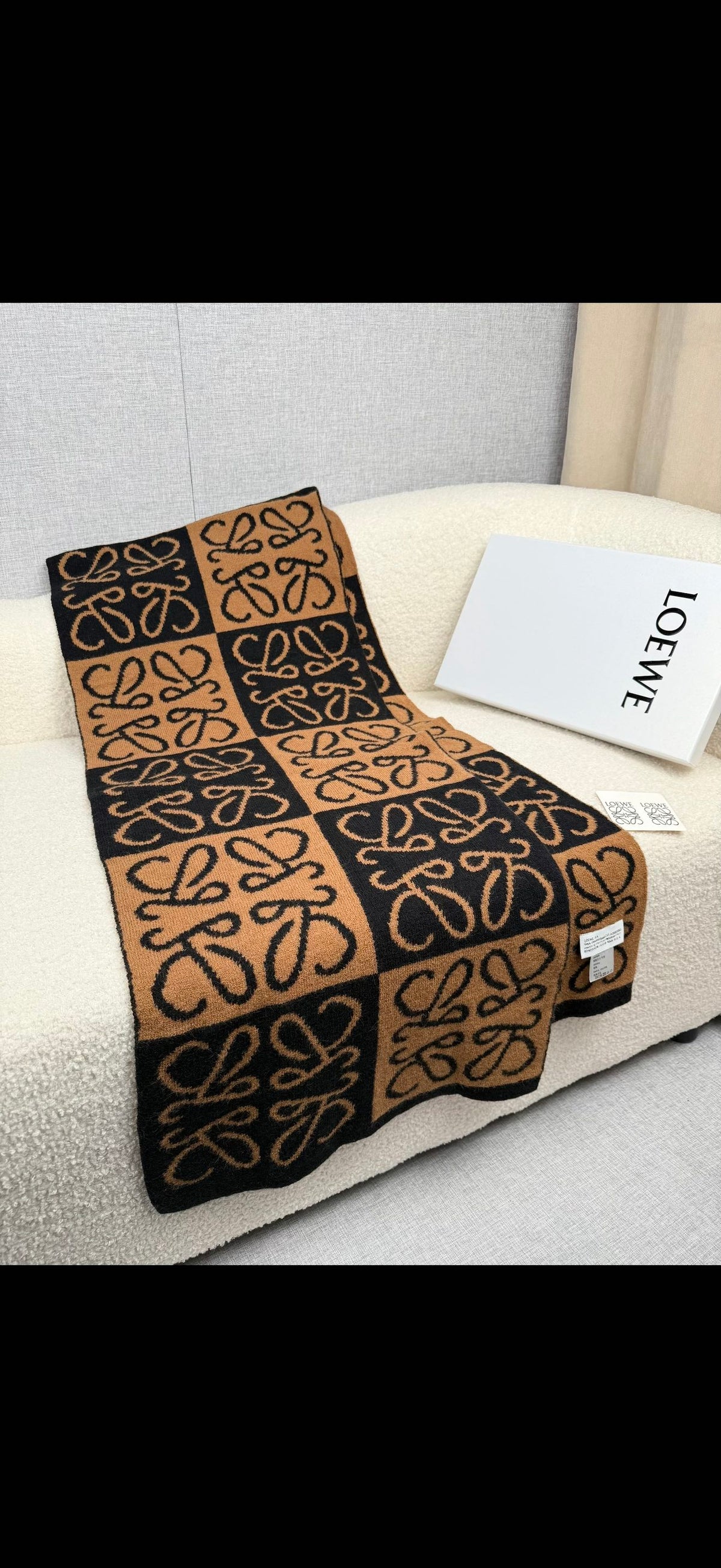 velvet floral Scarf for women - alternate angle view 5