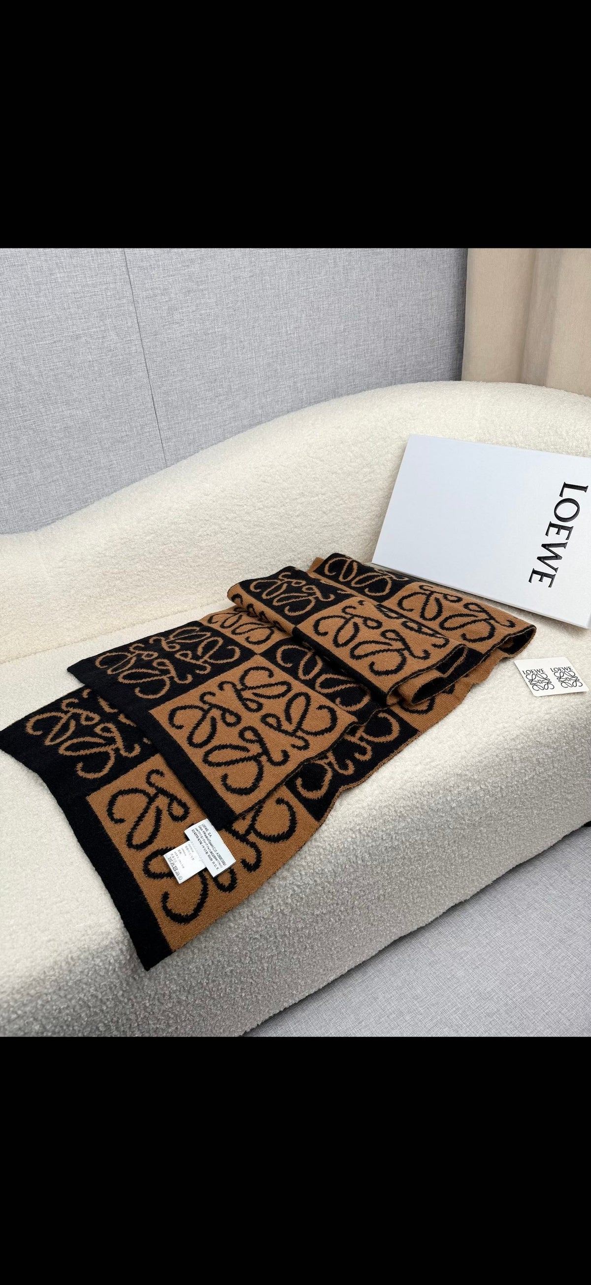velvet floral Scarf for women - alternate angle view 7