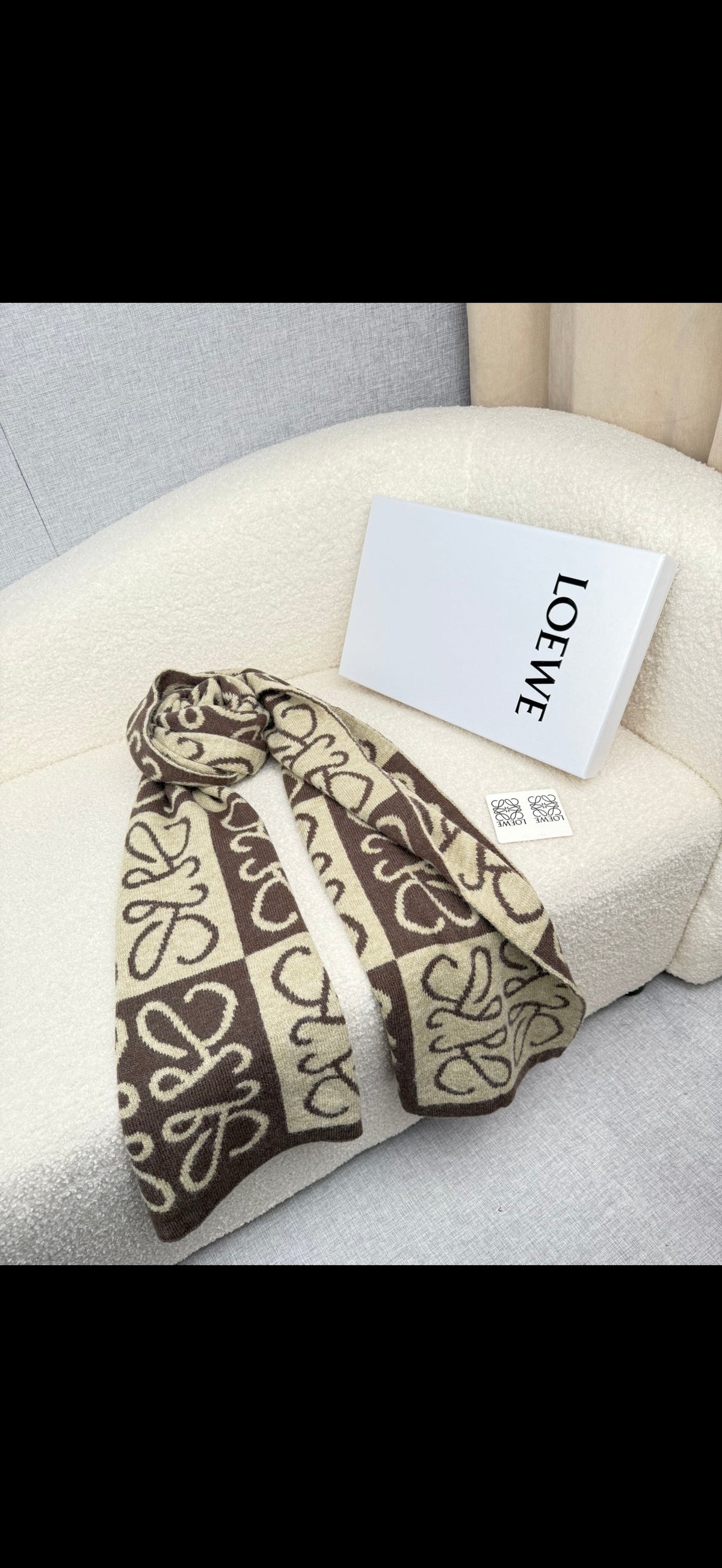 velvet floral Scarf for women - alternate angle view 8