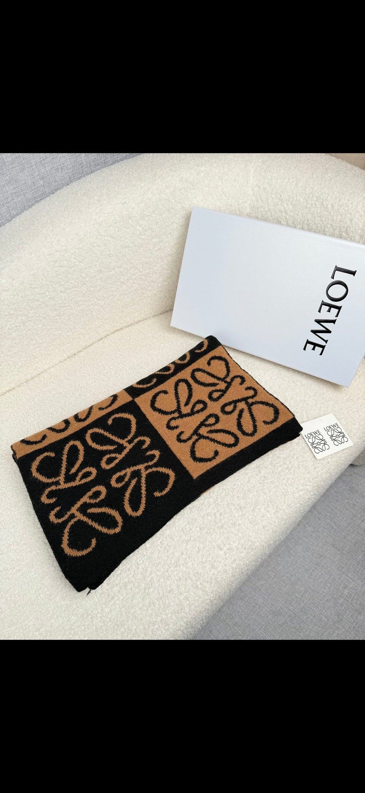 velvet floral Scarf for women - alternate angle view 2