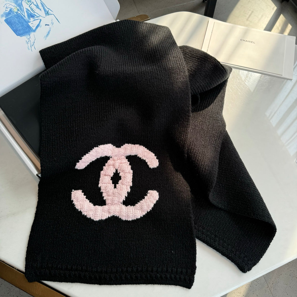 velvet elegant Scarf for women - alternate angle view 7