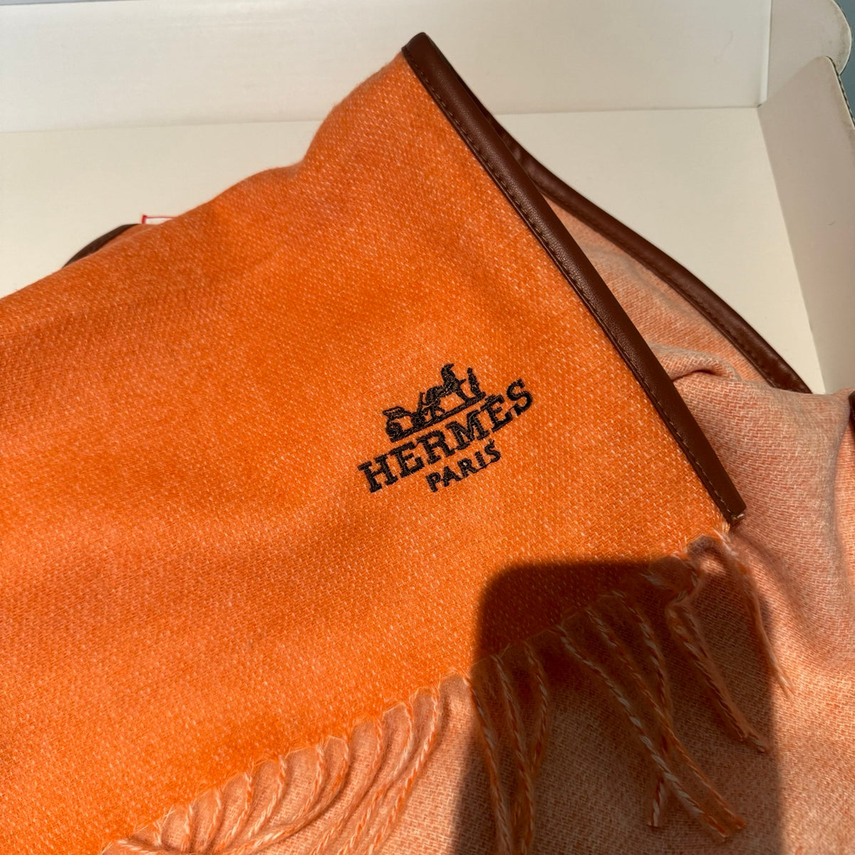 genuine leather versatile Scarf for men - alternate angle view 2