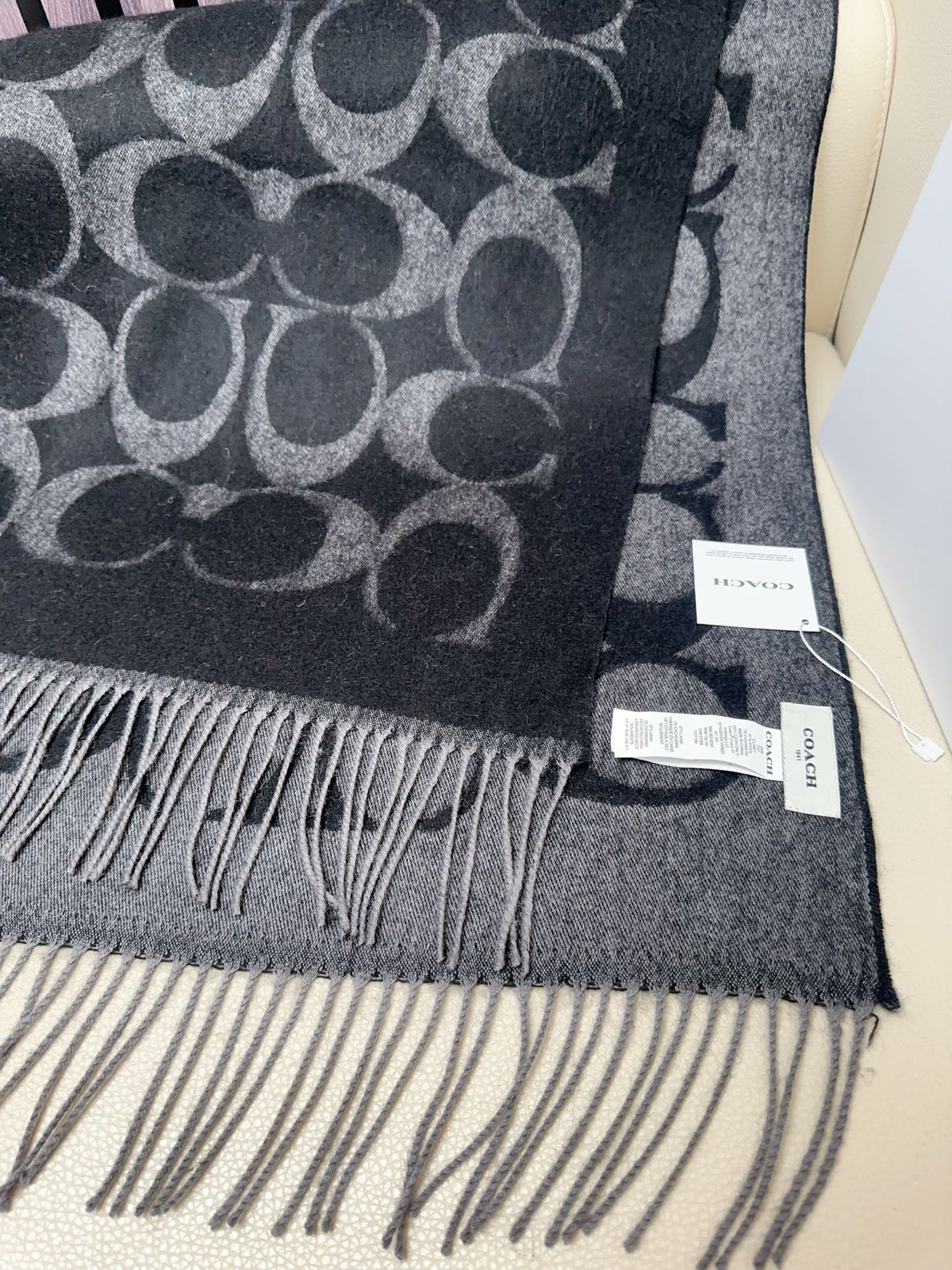 tricolor velvet Shawl for women - alternate angle view 6
