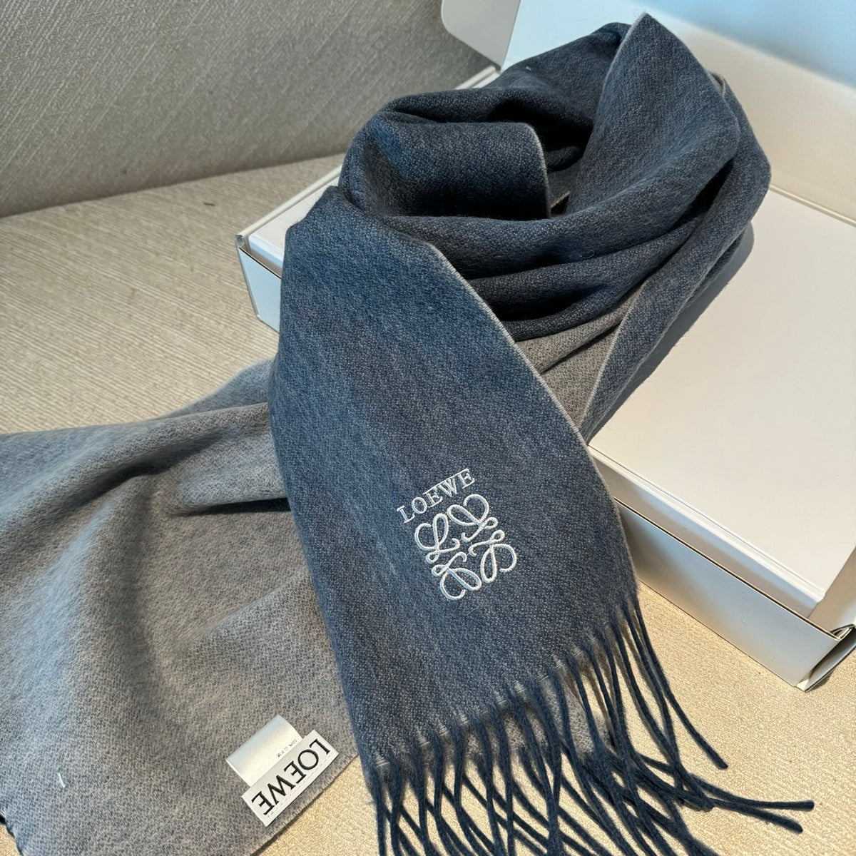 elegant Scarf for unisex couple - alternate angle view 6