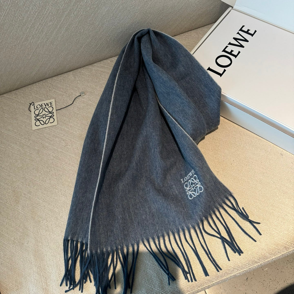 elegant Scarf for unisex couple - alternate angle view 7