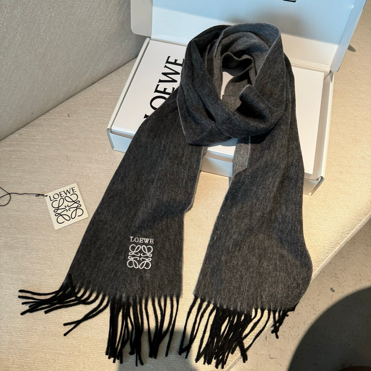 elegant Scarf for unisex couple - alternate angle view 6