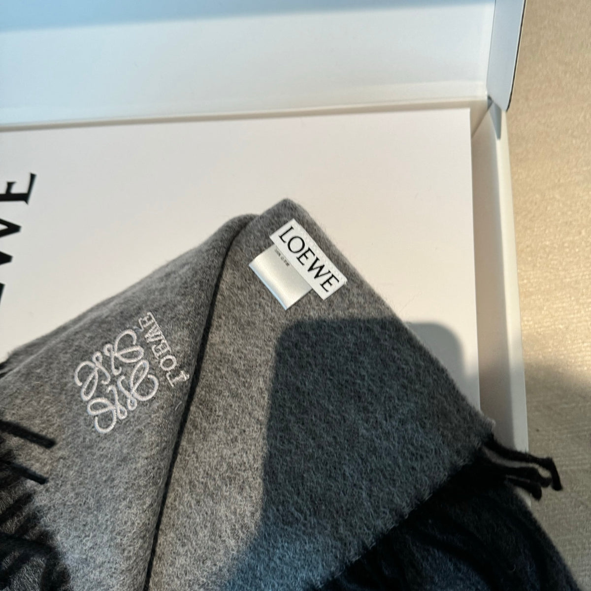 elegant Scarf for unisex couple - alternate angle view 2