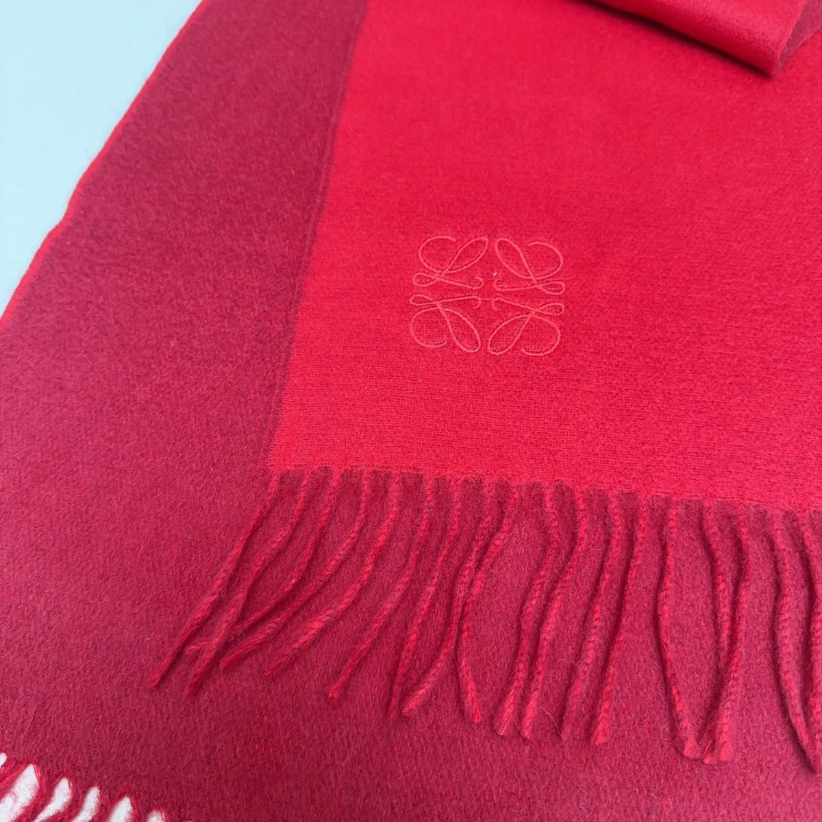 contrast color edgy Scarf for unisex couple - alternate angle view 7