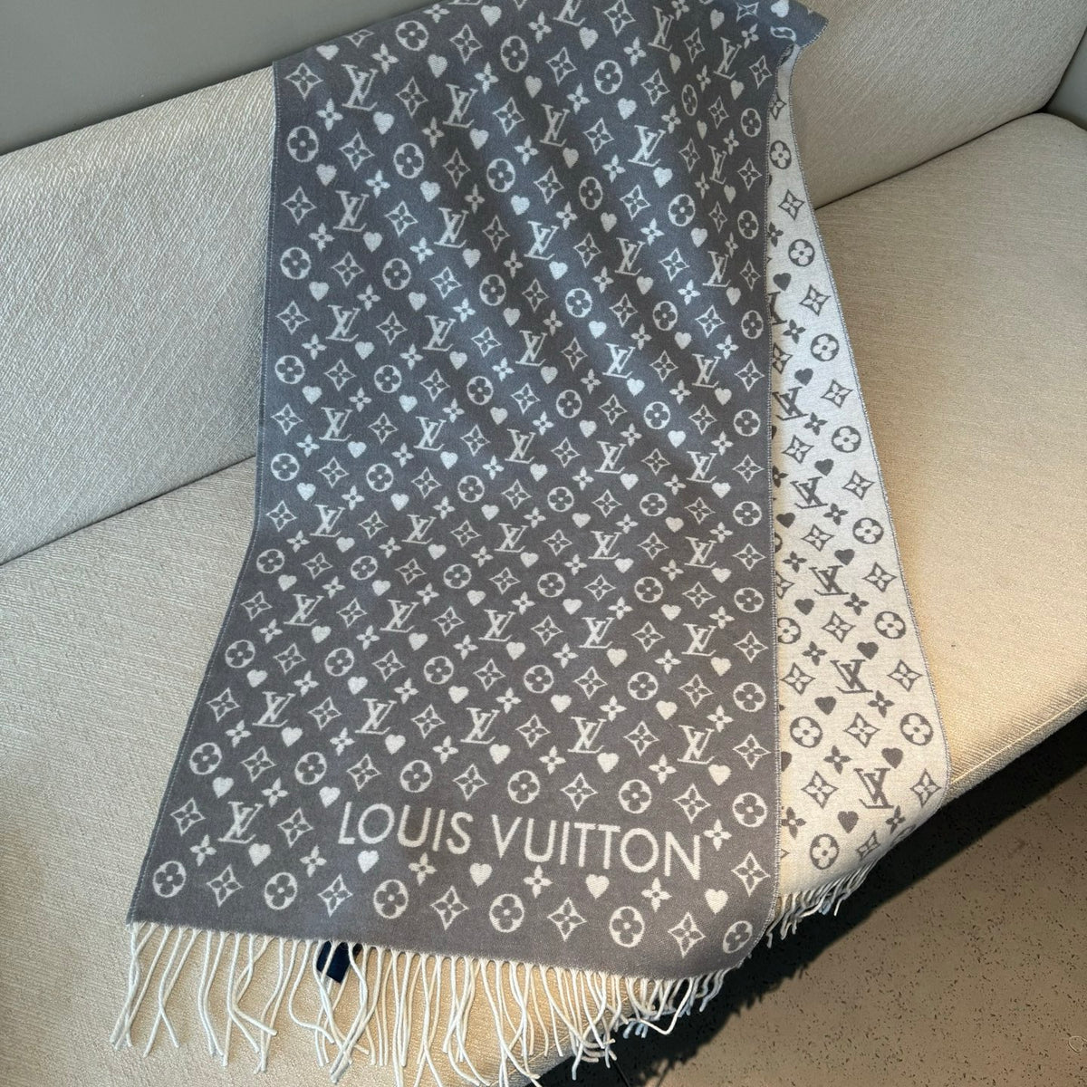 red velvet trendy Shawl for women - alternate angle view 6