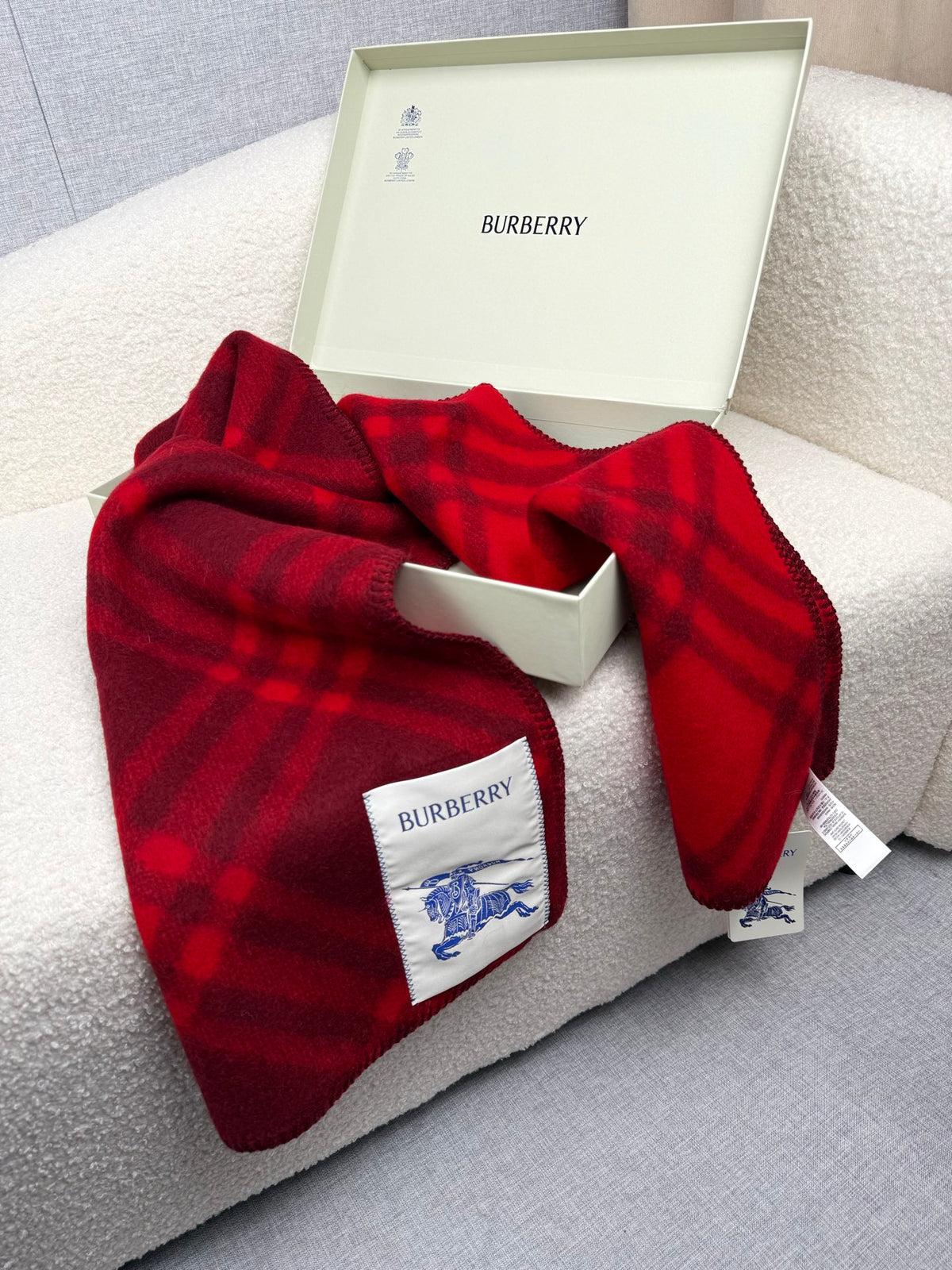 velvet inlaid Scarf for women - alternate angle view 6