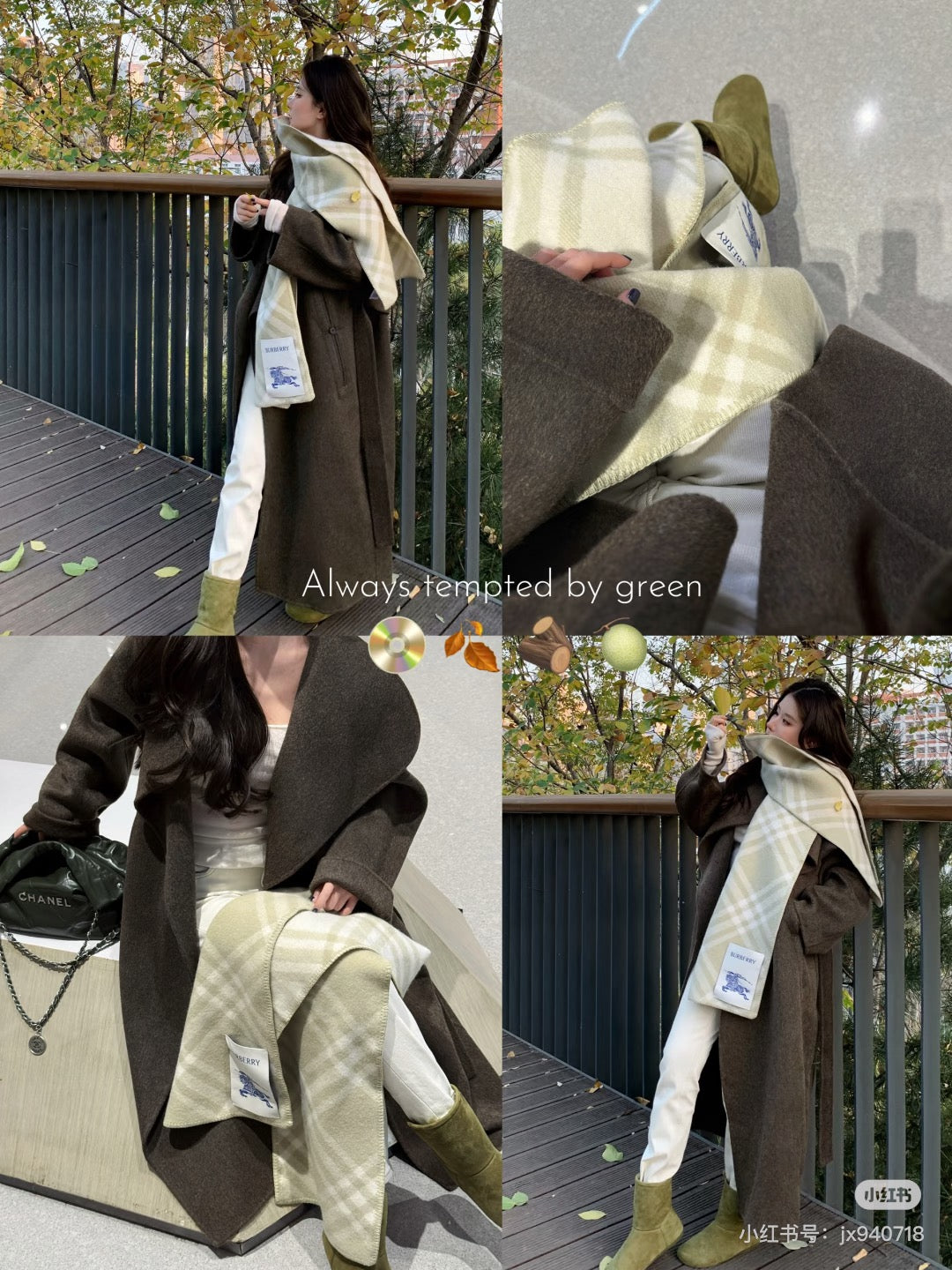 velvet inlaid Scarf for women - product detail view