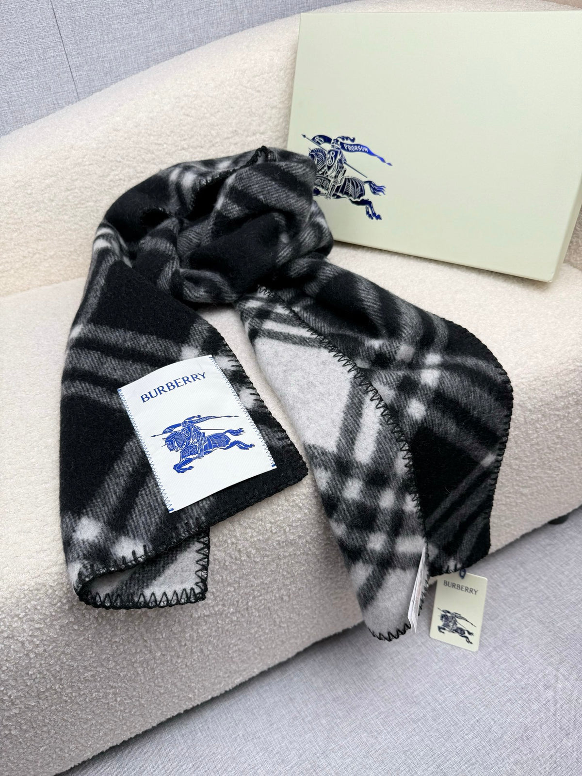 velvet inlaid Scarf for women - alternate angle view 6