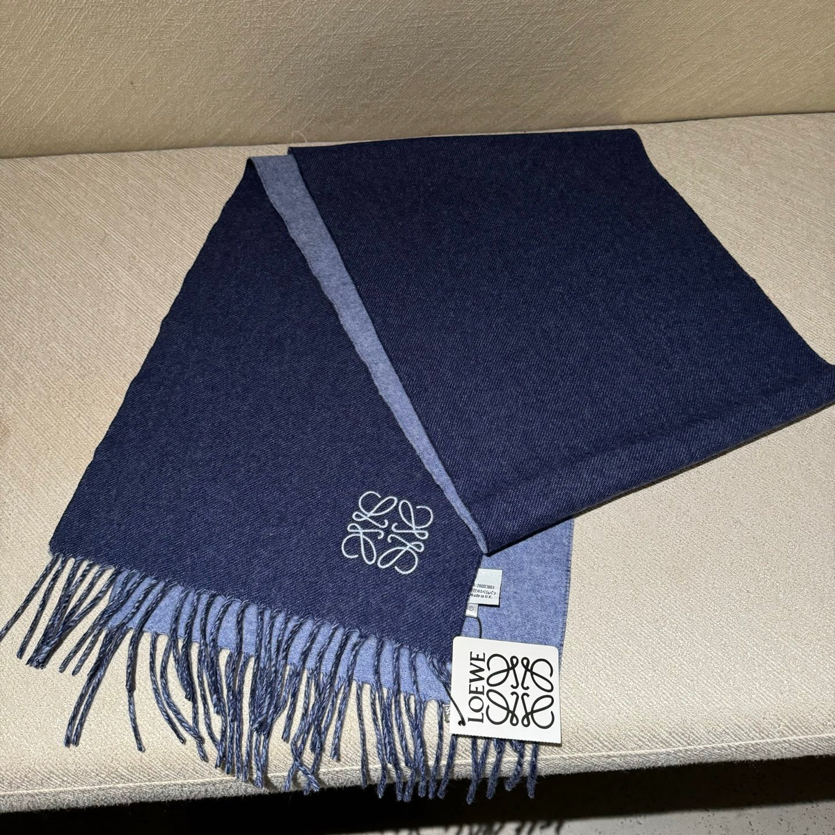 velvet cute Scarf for women - alternate angle view 6