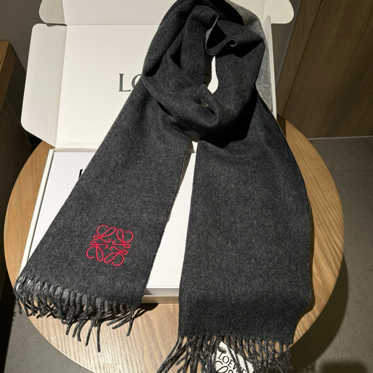 velvet cute Scarf for women - alternate angle view 5