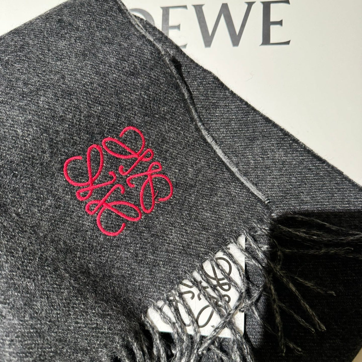 velvet cute Scarf for women - alternate angle view 3