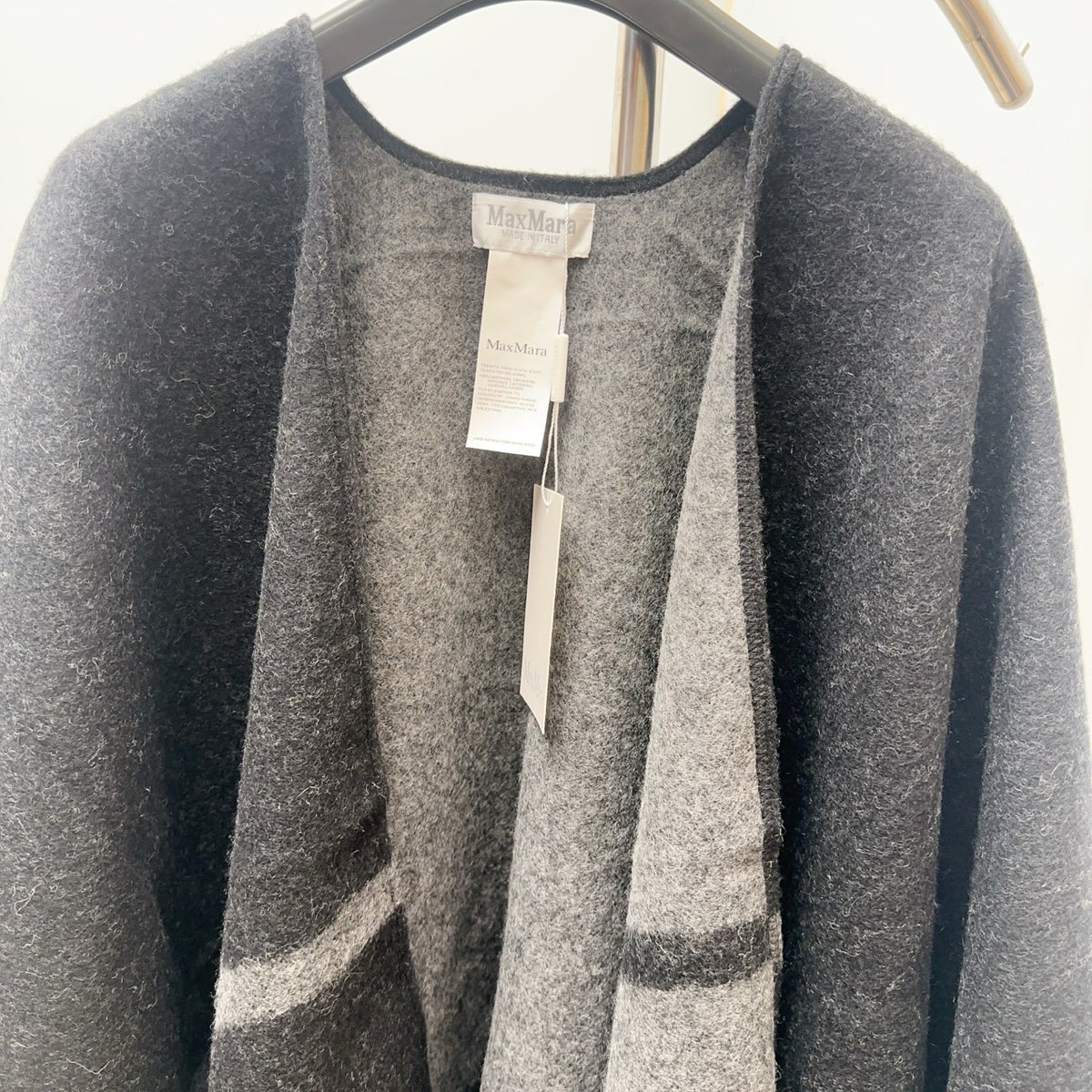 wool handmade Shawl for women - alternate angle view 4
