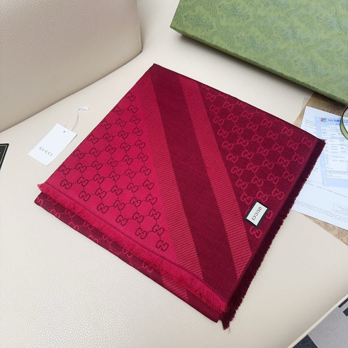 leather fashion accessory for women - alternate angle view 2