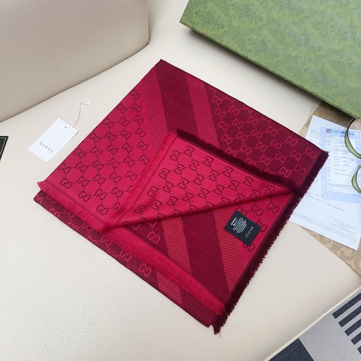 leather fashion accessory for women - alternate angle view 3