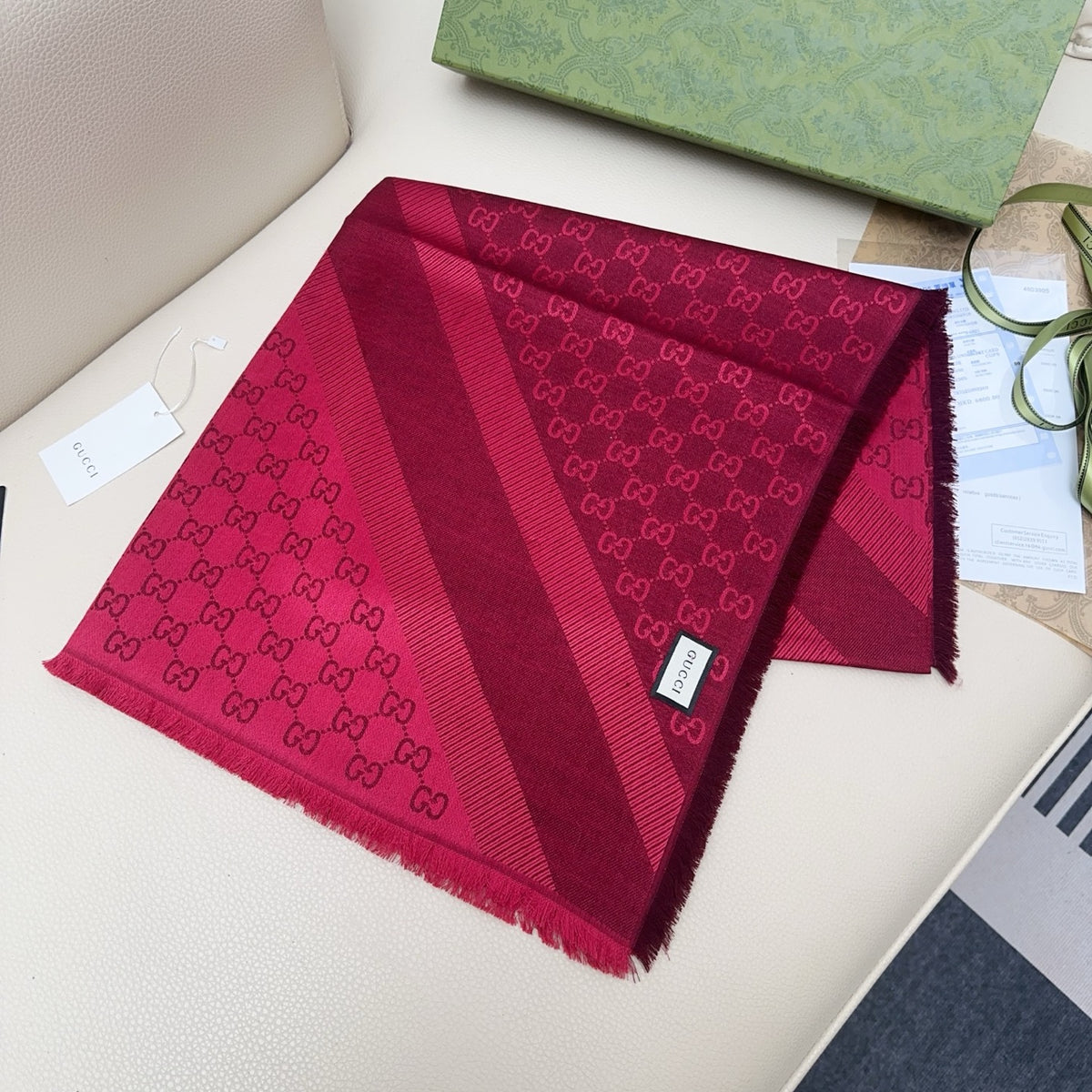 leather fashion accessory for women - alternate angle view 4