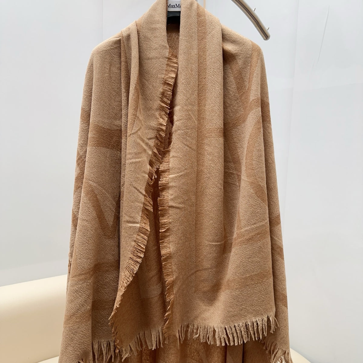 velvet floral Shawl for women - alternate angle view 3