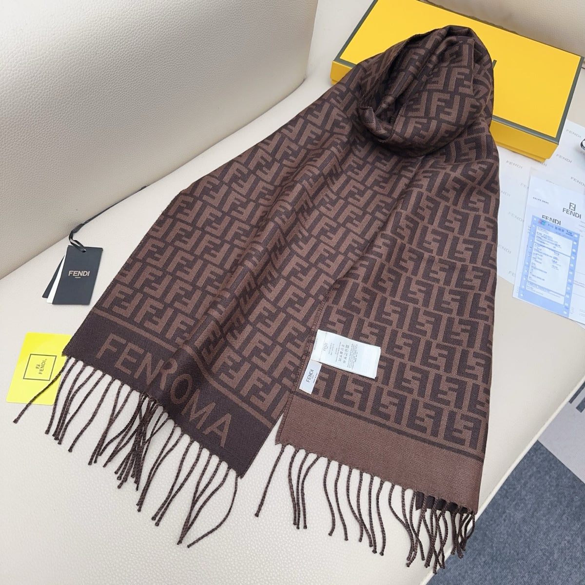 velvet floral Scarf for women - alternate angle view 8