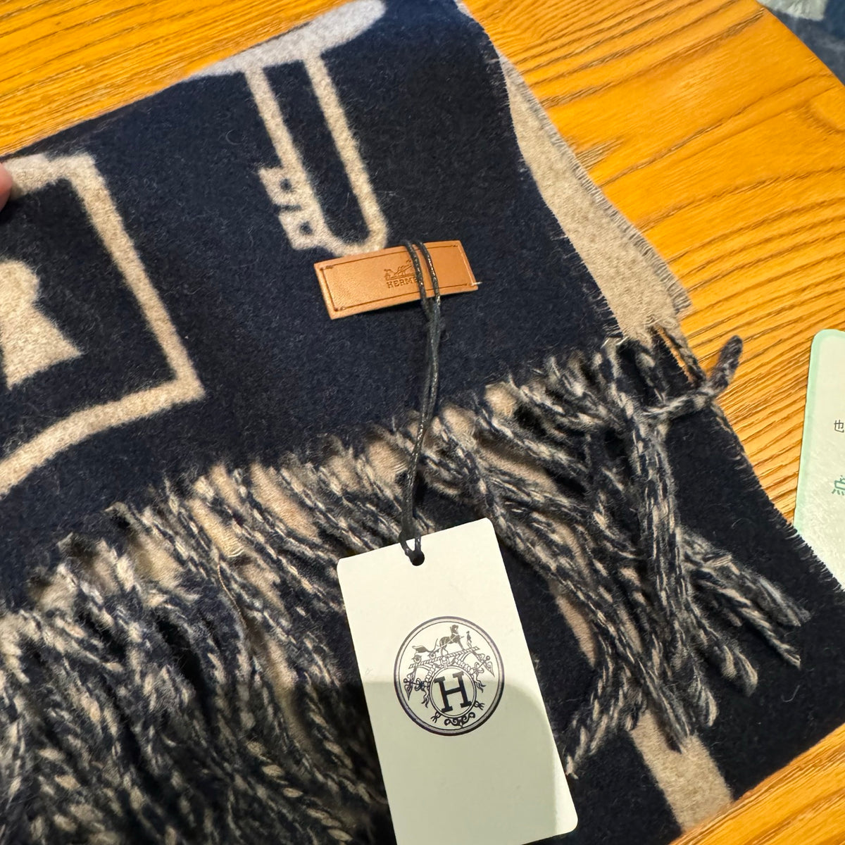 velvet key Scarf for women - alternate angle view 3