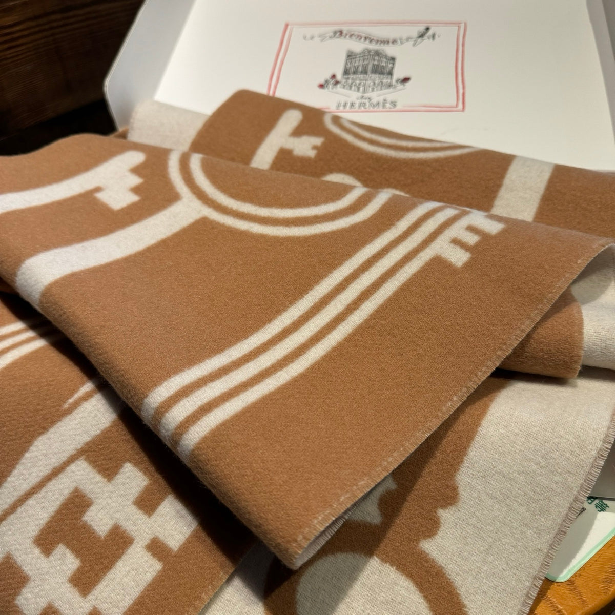 velvet key Scarf for women - alternate angle view 8