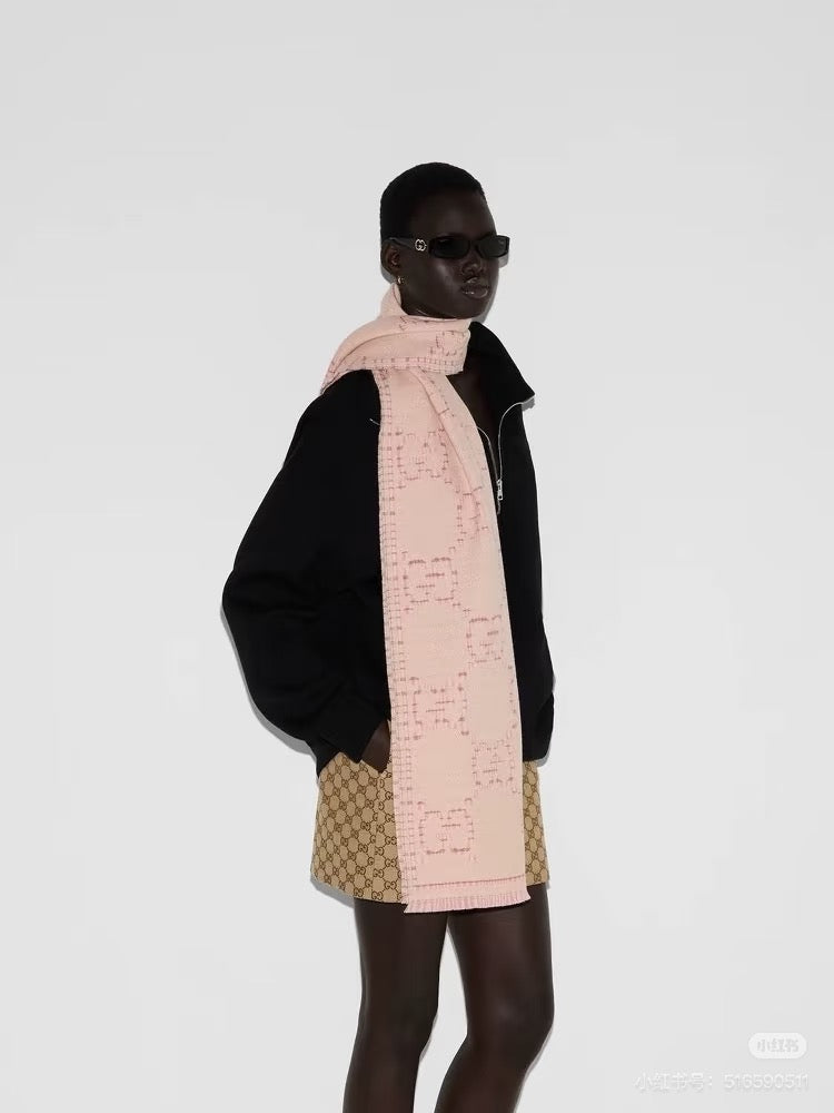 wool floral Shawl for men - product detail view