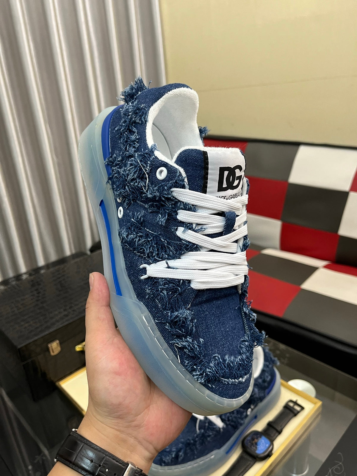 Dolce & Gabbana DG Men's Fashion Athletic Casual Sneakers