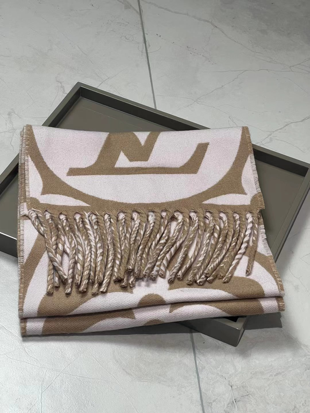 wool Scarf for women - alternate angle view 7