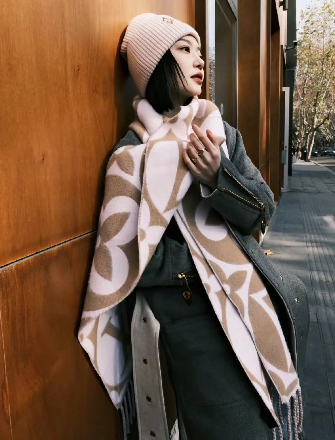 wool Scarf for women - product detail view