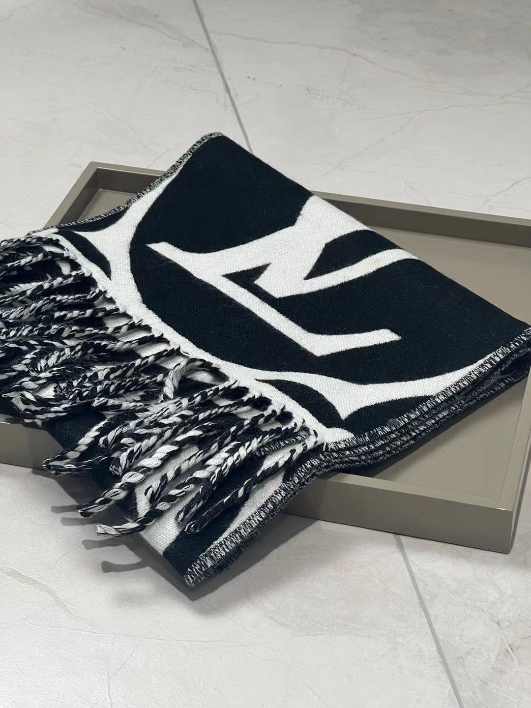 wool Scarf for women - alternate angle view 6