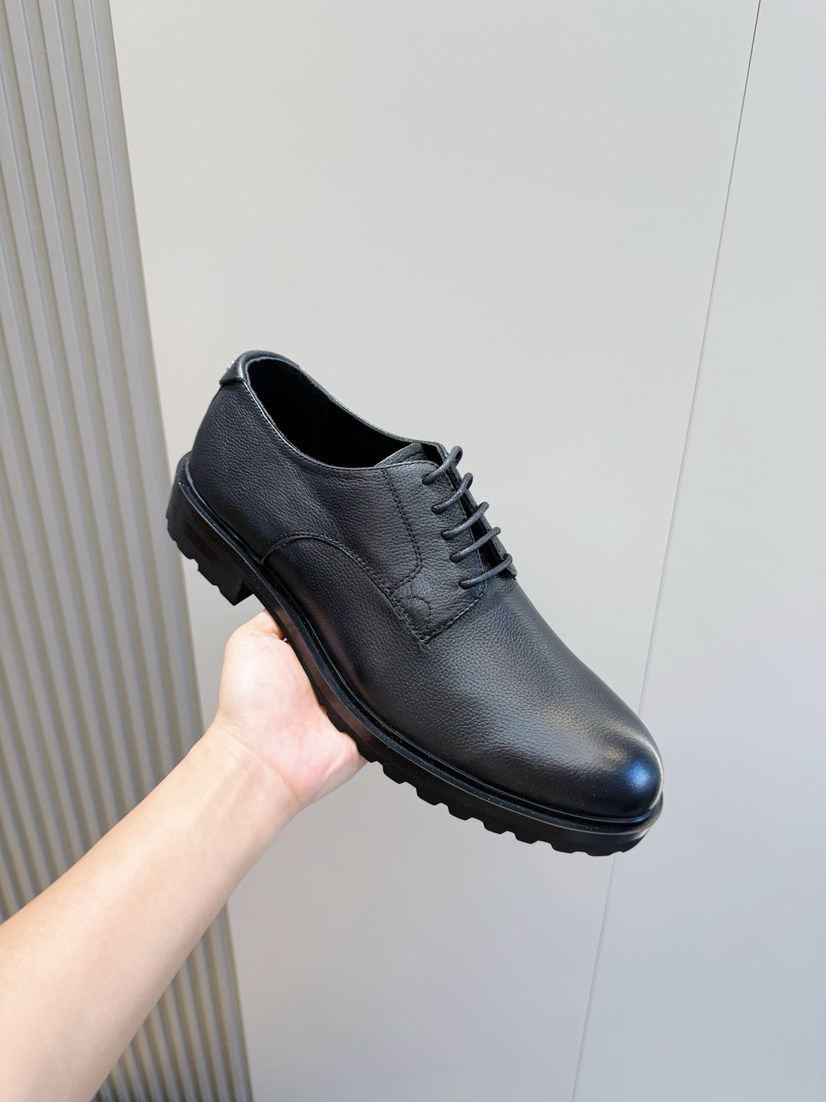 Dolce & Gabbana DG Men's Calfskin Derby Shoes