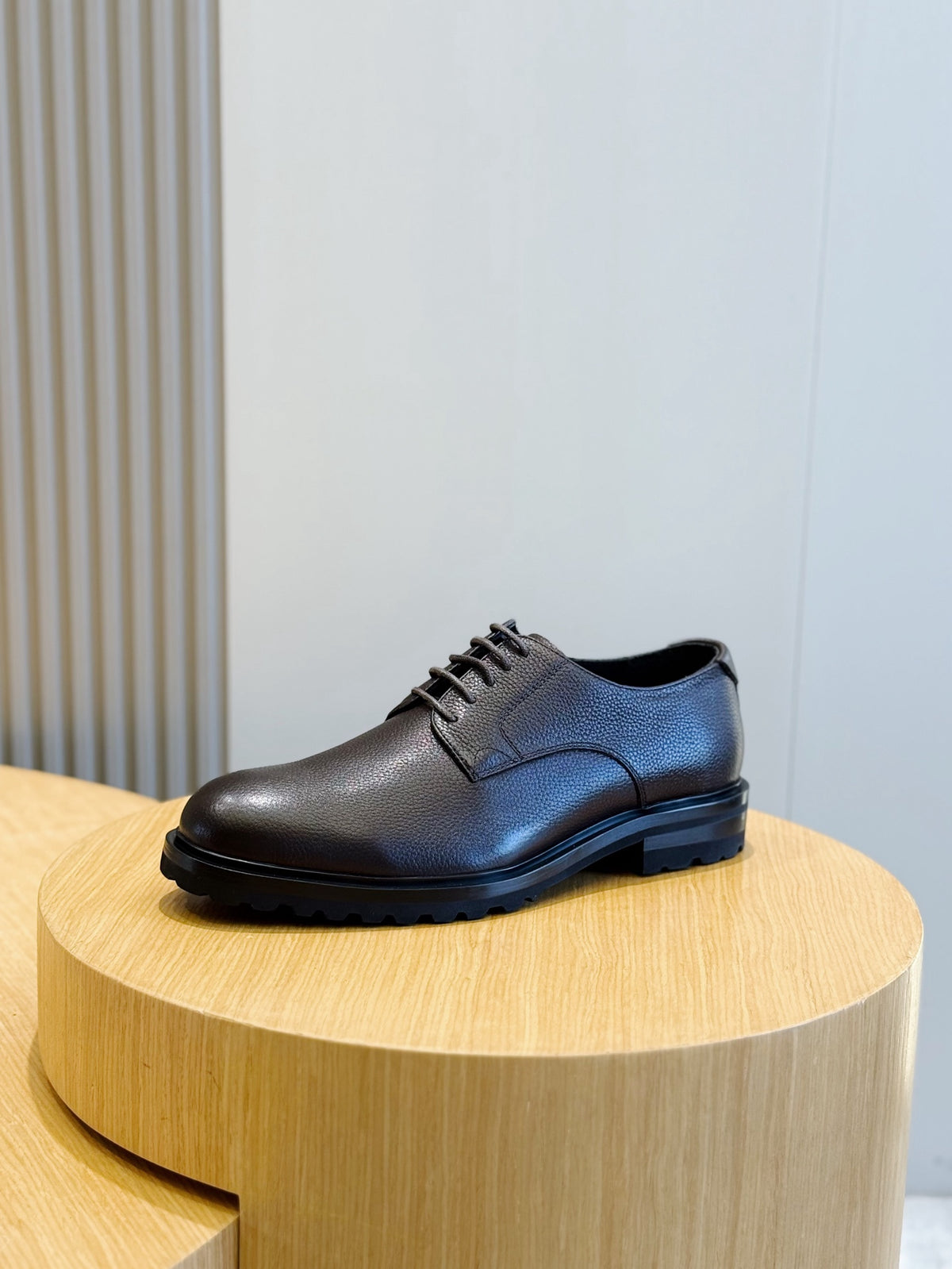 Dolce & Gabbana DG Men's Calfskin Derby Shoes