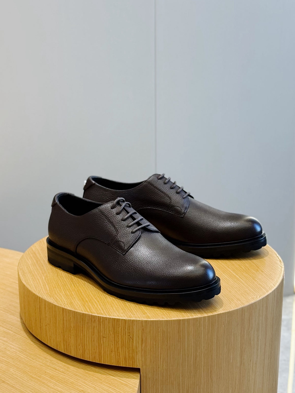 Dolce & Gabbana DG Men's Calfskin Derby Shoes