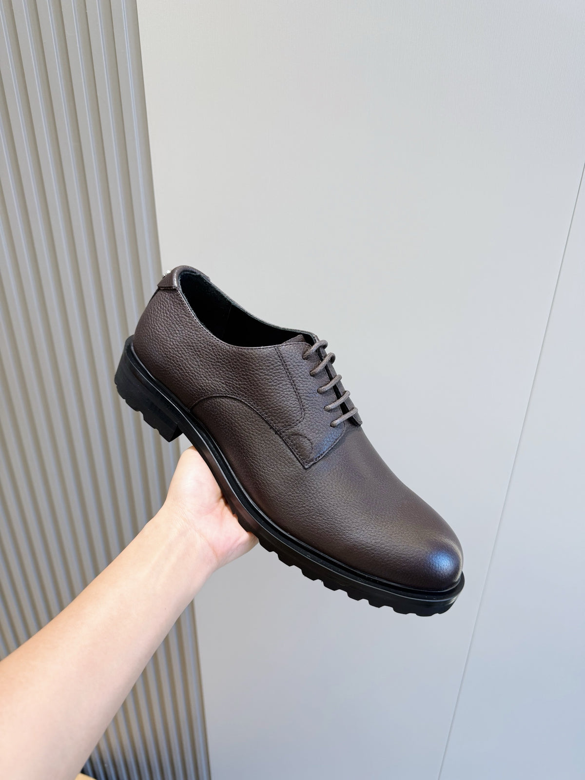 Dolce & Gabbana DG Men's Calfskin Derby Shoes