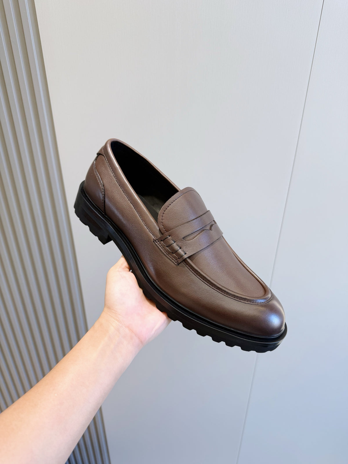 Dolce & Gabbana DG Men's Calfskin Derby Shoes